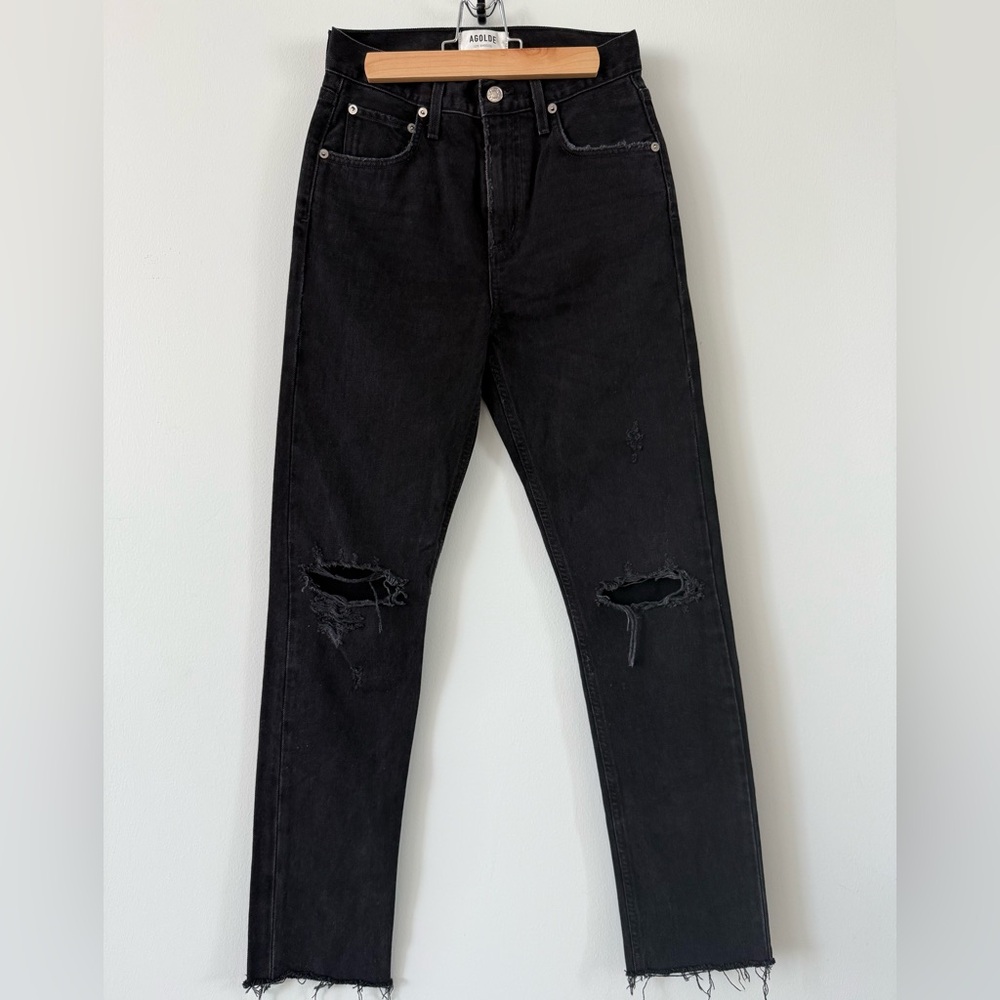 Agolde Cherie Highrise Straight Jeans